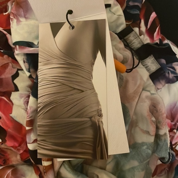 NWT Isabella Oliver Floral Long Sleeve Maternity MIDI Dress Size 2 - Picture 6 of 13